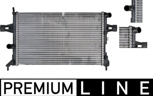 Radiator MAHLE ORIGINAL CR 227 000P Radiator MAHLE ORIGINAL CR 227 000P