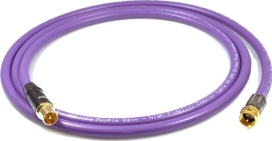 Melodika Antennekabel (F) 1,5 M, Fiolett