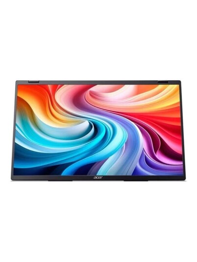Acer PD193QT 19" LCD-skjerm med HDMI og USB-C - Portabel, Svart Acer PD193QT 19" LCD-skjerm med HDMI og USB-C - Portabel, Svart