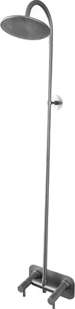 Vægbruser Duo 550 300-550Mm Rustfri