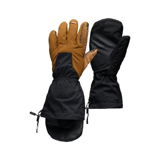 Black Diamond Helio Tour Gloves Bark Brown black S Black Diamond Helio Tour Gloves Bark Brown black S