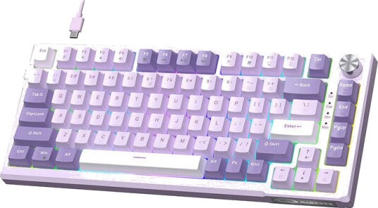 MageGee SKY81 Mekanisk Gamingtastatur Lineær Violet Switch RGB