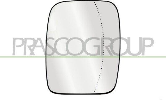 Speilglass ytterspeil PRASCO RN9407514 Speilglass ytterspeil PRASCO RN9407514