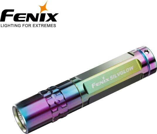 Fenix Lommelykt Silvglow LED Flerfarget Utgave L Fenix Lommelykt Silvglow LED Flerfarget Utgave L