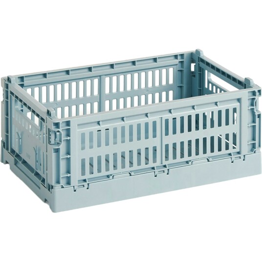 HAY Colour Crate S 17 x 26,5 cm Dusty blue HAY Colour Crate S 17 x 26,5 cm Dusty blue