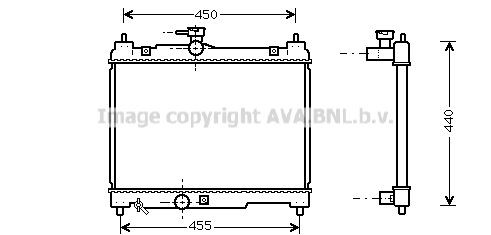 Radiator AVA Clever Choice TOA2251