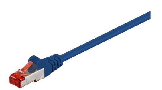 MICROCONNECT F/UTP CAT6 7.5m Blue PVC BULK-MC