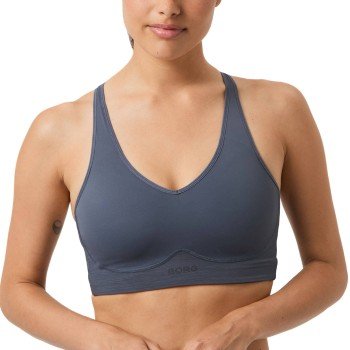 Björn Borg BH Mid V Support Sports Bra Marine Medium Dame