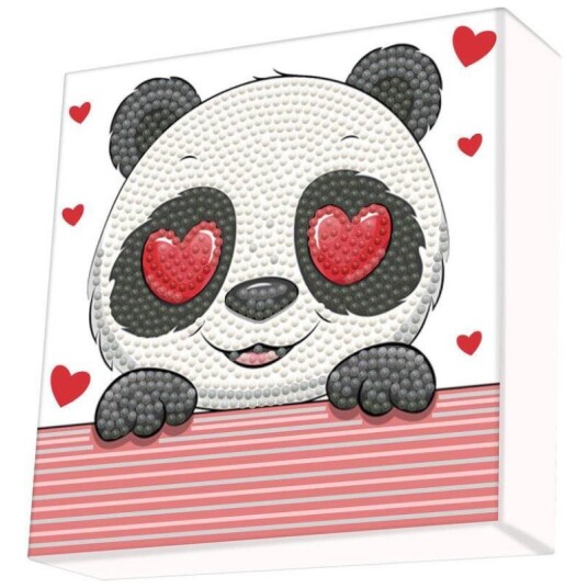 Diamond Dotz Diamantmalingsett 1089 Dotz Panda Kjærlighet