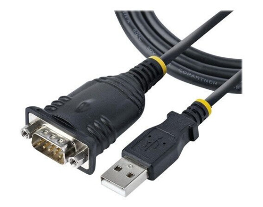 StarTech USB til Seriell Kabel 1m DB9 Han til USB Type-A