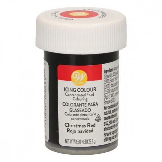 Wilton Pastafarge Christmas Rød 28g 