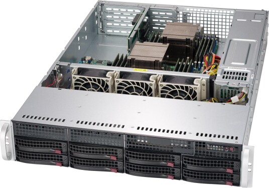 Supermicro Sc825 Tqc R802Wb 2U Chassis CSE 825TQC R802WB