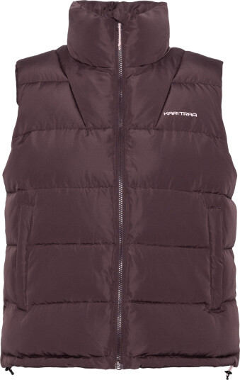 Kari Traa Women"s Linn Vest Cocoa Powder L