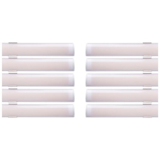Aluminumprofil for LED striper AGGE Corner 10 stk 100 cm Aluminumprofil for LED striper AGGE Corner 10 stk 100 cm