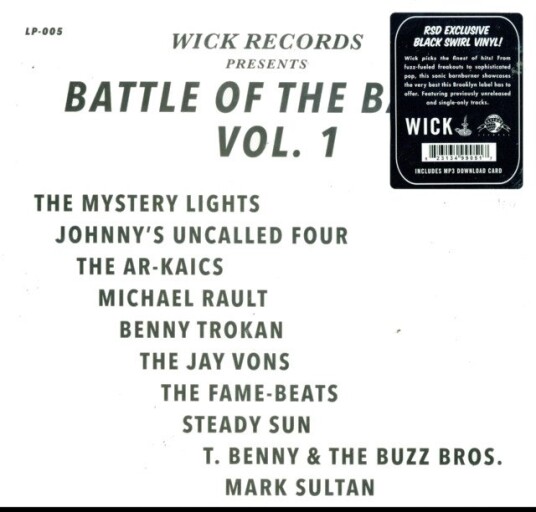 Diverse Artister Wick Records Battle Of The Bands Vol 1 Grey Marble Vinyl