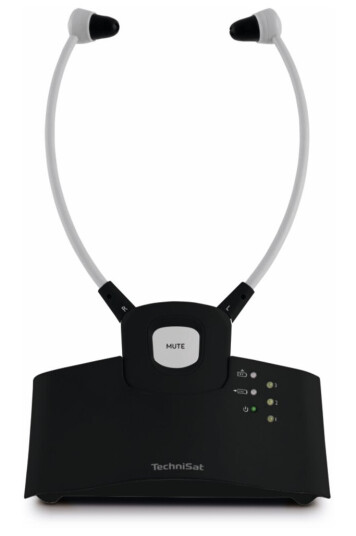 Technisat Stereoman Isi 3 Sw Trådløse Hodetelefoner 2,4Ghz Inkl. Dockingstasjon. (0001/9130)