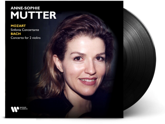 AnneSophie Mutter Bach: Concerto Two Violins / Mozart: Sinfonia LP/Vinyl AnneSophie Mutter Bach: Concerto Two Violins / Mozart: Sinfonia LP/Vinyl