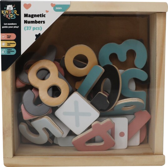 Kinder And Kids K50593 Magnetiske Tall 3+ År 37 Deler