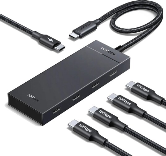 UGREEN USB-C Hub til 4x USB-C 3.2 / 1x USB-C 100W PD