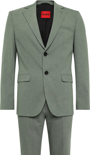 HUGO Arti Hesten253X Khaki green 50