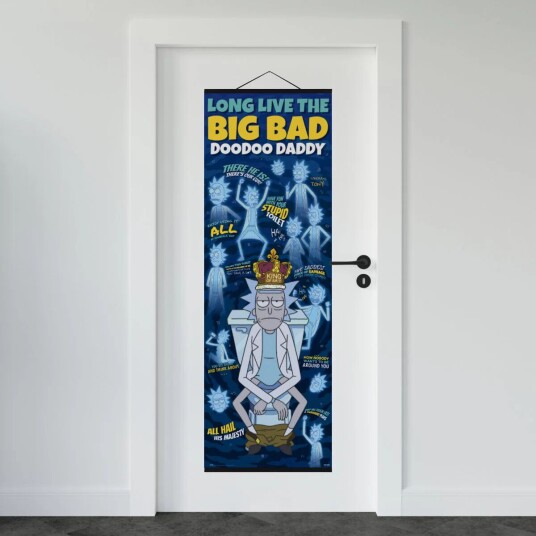 Rick and Morty Plakat Doodoo Daddy - 53 x 158 cm