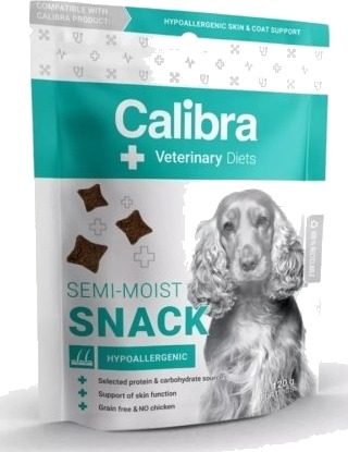 Calibra Hypoallergeniske Halvfuktige Snacks til Hund 120 g