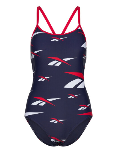 Reebok Performance Womens Reebok Swimsuit Masie - Navy - XS