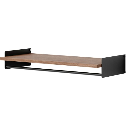 New Works Wardrobe Shelf Set 35x80 cm Walnut / Black