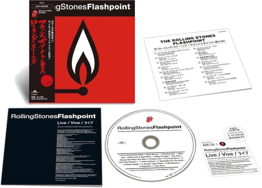 The Rolling Stones Flashpoint CD