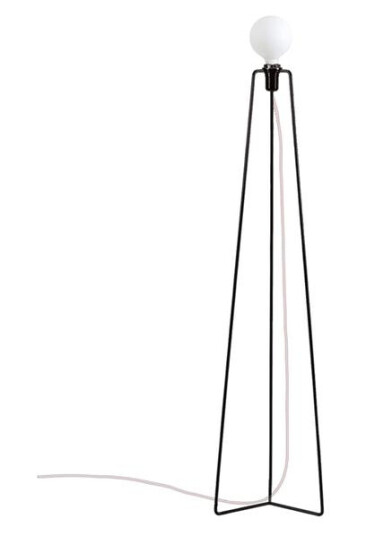Grupa Products Model 3 Gulvlampe Sort/ Hvit