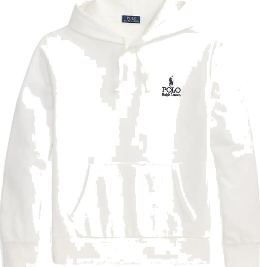Polo Ralph Lauren Logo Fleece Hoodie White XXL Polo Ralph Lauren Logo Fleece Hoodie White XXL