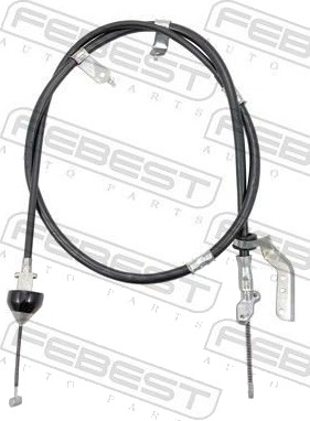 FEBEST 0199 BCACU30RH Tautrekk håndbremse