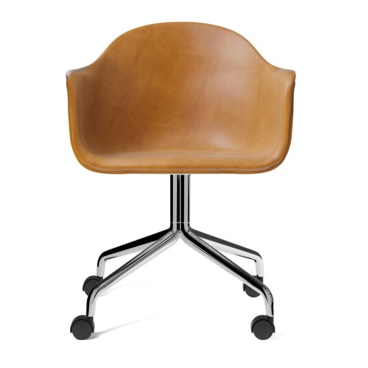 Audo Copenhagen Harbour Stol med Hjul Polert Aluminium / Dakar 0250