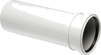 Uponor Decibel Afløbsrør Med Muffe 75 Mm 2M