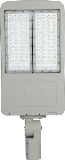 150W LED gatelykt med Samsung chip   140lm/W Inventronics dimbar driver IP65 grå aluminium   Kulør : Nøytral