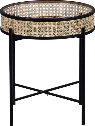 Tulbing Sidebord 36 cm - Natur/Beige/Svart