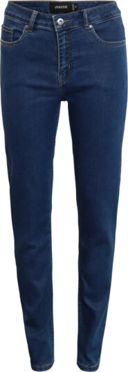 Signature Dame Jeans Hvit XL,