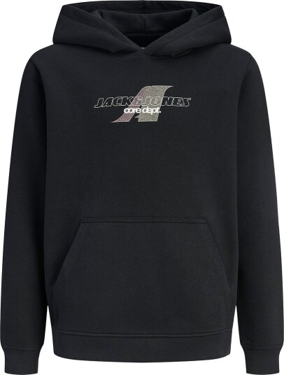Jack & Jones Hettegenser JcoTier Black Jack & Jones 14 år 164 Hettegenser Svart
