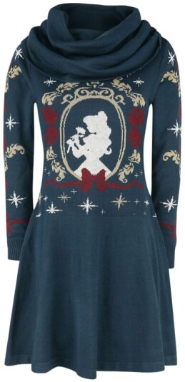 Beauty and the Beast   Disney Middellang kjole   Belle   XS til 3XL   Damer   flerfarget