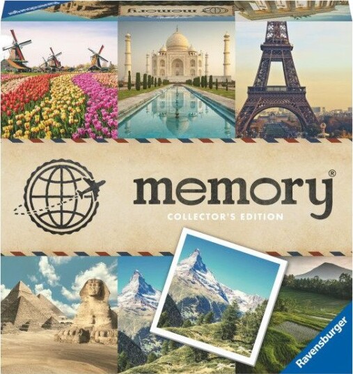 Ravensburger Memo 64 Kort 2-8 Spillere Reisetema