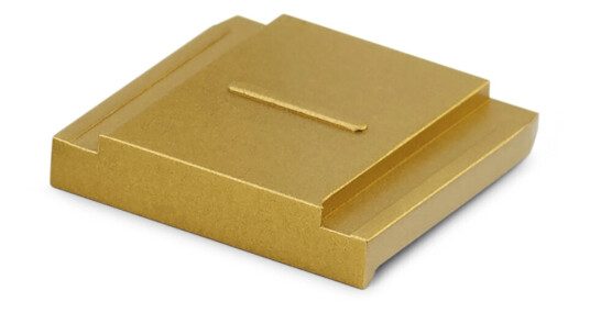 Leica Hotshoe Cover Brass For Q3. Blasted finish Leica Hotshoe Cover Brass For Q3. Blasted finish