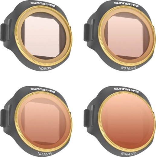 Sunnylife Filtersett 4 Stk Nd8/Pl + Nd16/Pl + Nd32/Pl + Nd64/Pl Til Mini 5 Pro