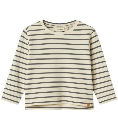 Lil"Atelier Nmmlimia Ls Loose Top Lil Noos White 122-128 Lil"Atelier Nmmlimia Ls Loose Top Lil Noos White 122-128