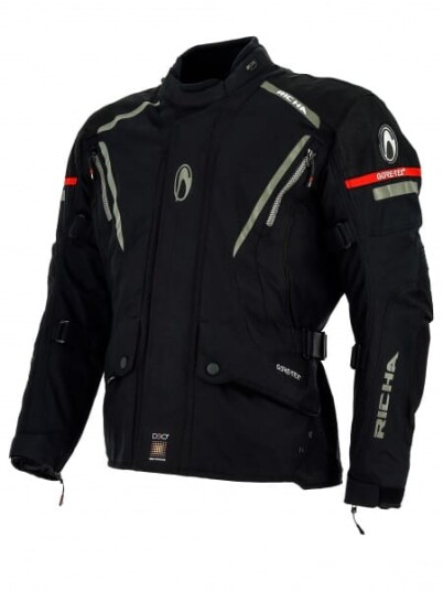 Richa Cyclone Gore-Tex MC-Jakke Svart M