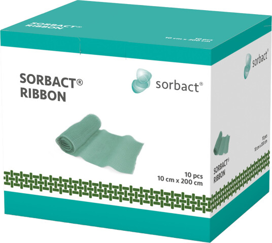 Sorbact gasbind 10 cm x 2 m 10 stk