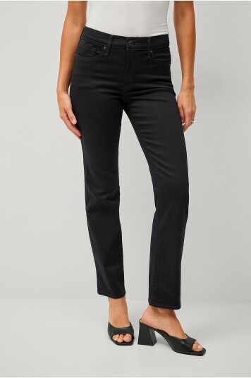 Levi's - Jeans 314 Shaping Straight - Svart Levi's - Jeans 314 Shaping Straight - Svart
