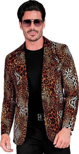 Leopardmønstret Blazer til Mann Leopardmønstret Blazer til Mann