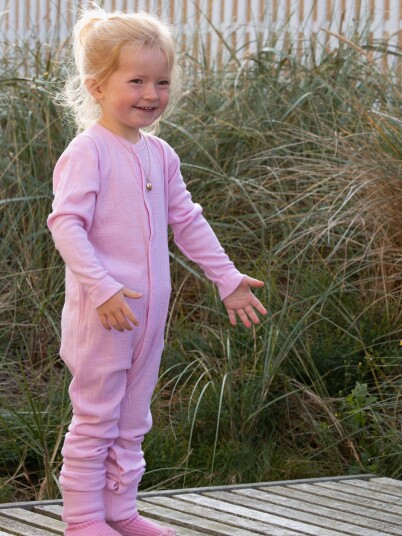 Joha Ull Rib Old Rose Natdragt 2 i 1 80