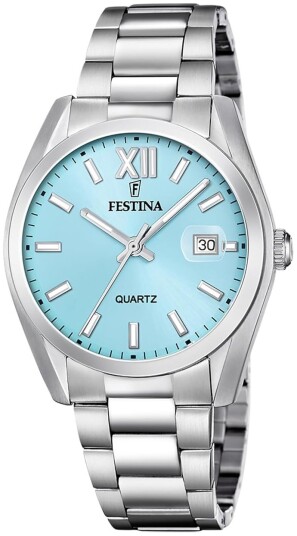 Festina Herreklokke F20707 2 Classic Blå/Stål Ø40 mm