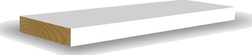 Combiwood Glattkantlist Malt Furu 21x69x2400 mm Bomull